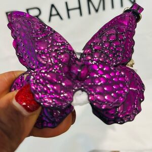 Brahmin Purple Potion Butterfly Tassel